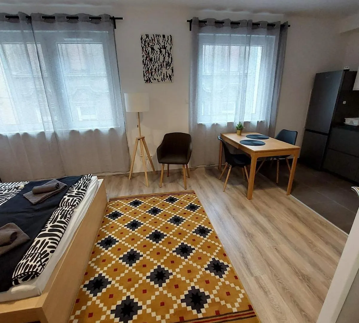 Tol26 Chic Studio Apt In New Building Budapeşte 0*,  Macaristan