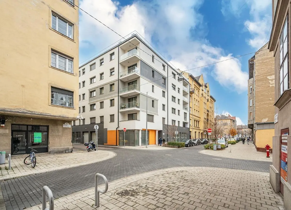 Daire Tol26 Chic Studio Apt In New Building Budapeşte